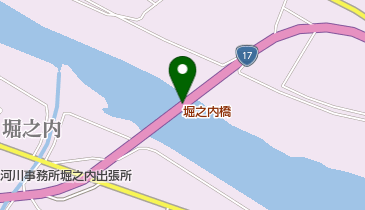 堀之内橋の地図画像
