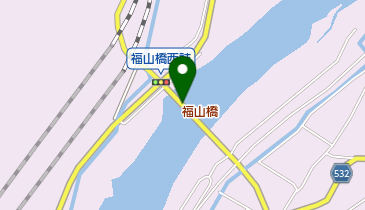 福山橋の地図画像