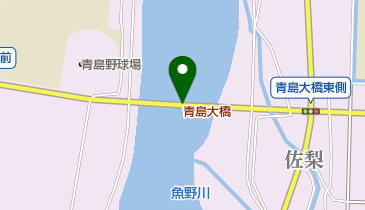 青島大橋の地図画像