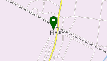 白山宮の地図画像