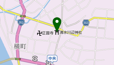 清水川辺神社の地図画像