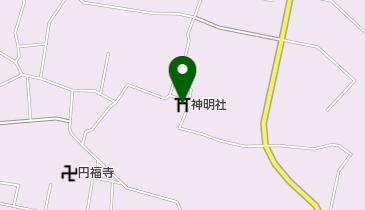 神明社の地図画像