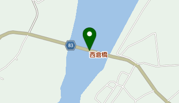 西倉橋の地図画像