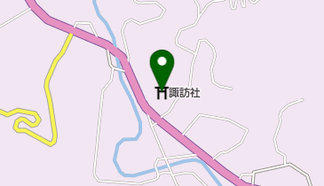 諏訪社の地図画像