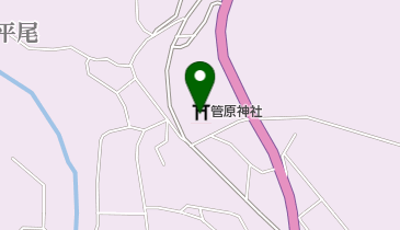 管原神社の地図画像
