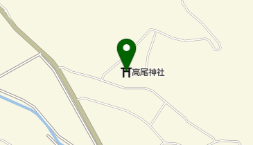 高尾神社の地図画像