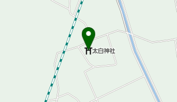 太白神社の地図画像