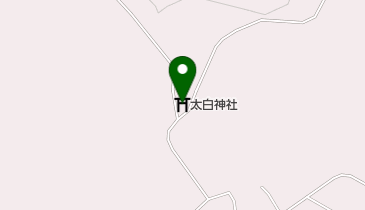 太白神社の地図画像