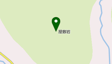 屋敷岩の地図画像