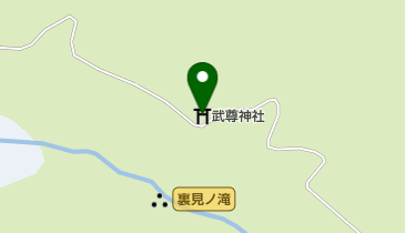 武尊神社の地図画像