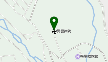 興雲律院の地図画像