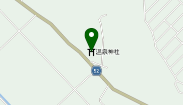 温泉神社の地図画像