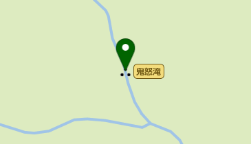 鬼怒滝の地図画像