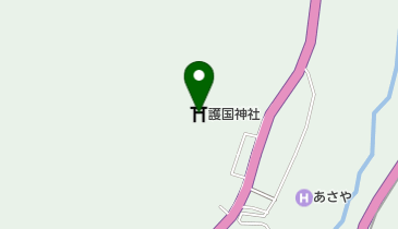 護国神社の地図画像