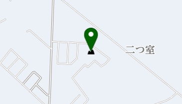 二ツ室岳の地図画像