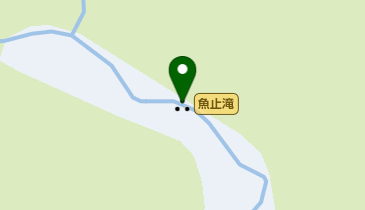 魚止滝の地図画像