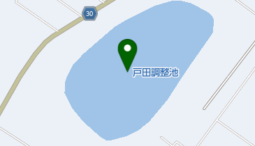 戸田調整池の地図画像
