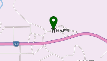 日光神社の地図画像