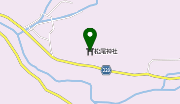 松尾神社の地図画像