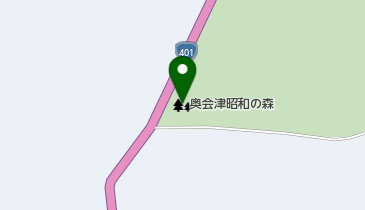 奥会津昭和の森の地図画像