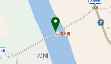 八溝大橋の地図画像