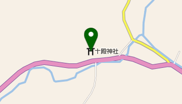 十殿神社の地図画像