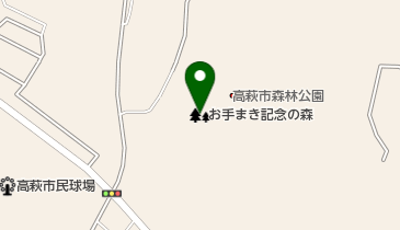 お手まき記念の森の地図画像