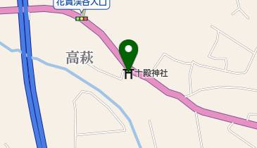 十殿神社の地図画像