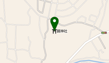 鏡神社の地図画像