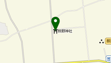 熊野神社の地図画像