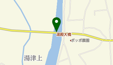 湯殿大橋の地図画像