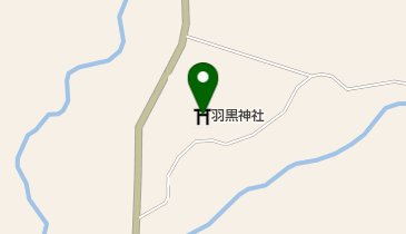 羽黒神社の地図画像