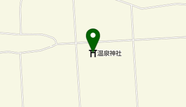 温泉神社の地図画像