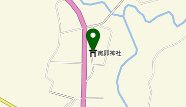 寅卯神社の地図画像