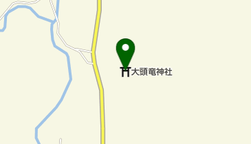 大頭竜神社の地図画像