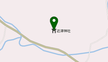 近津神社の地図画像