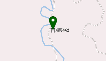 熊野神社の地図画像