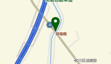 関場橋の地図画像