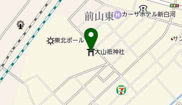 大山祇神社の地図画像