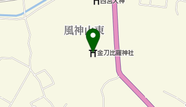 金刀比羅神社の地図画像