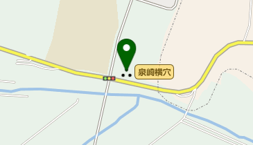 泉崎横穴の地図画像