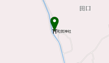 和気神社の地図画像