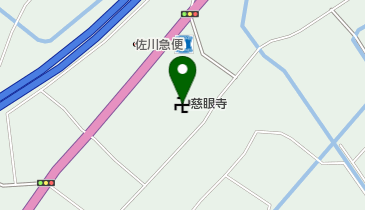 慈眼寺の地図画像