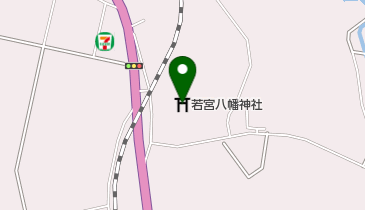 若宮八幡神社の地図画像