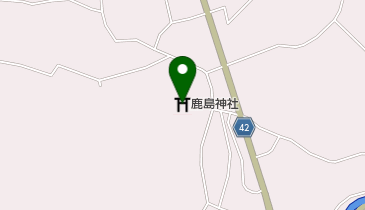 鹿島神社の地図画像