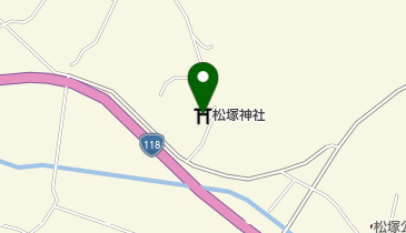 松塚神社の地図画像