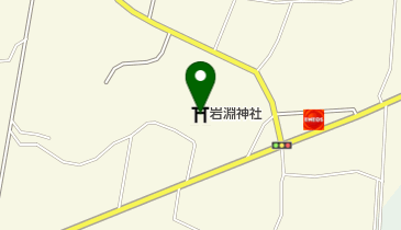 岩淵神社の地図画像