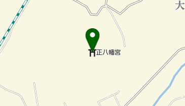 正八幡宮の地図画像