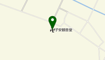 子安観音堂の地図画像