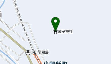 愛子神社の地図画像